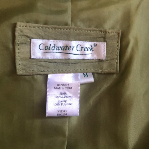 Cold creek suede jacket size M Ladies - Picture 5 of 9